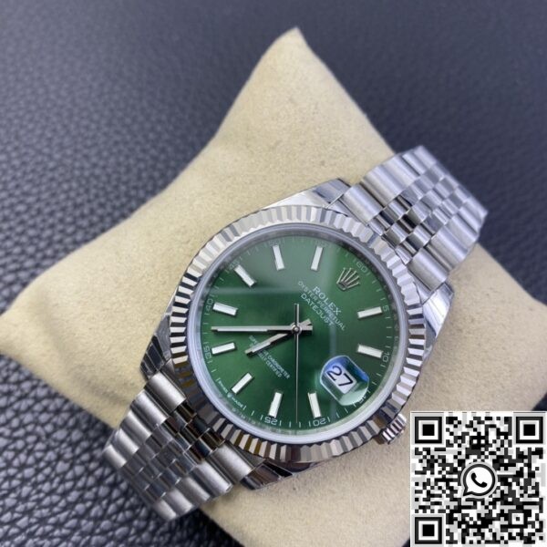   Fake Rolex Watches Datejust - Mint Green Dial Size 41mm