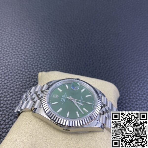   Fake Rolex Watches Datejust - Mint Green Dial Size 41mm