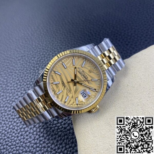 Copy Rolexs EW Factory Datejust - Gold Watch Size 36mm