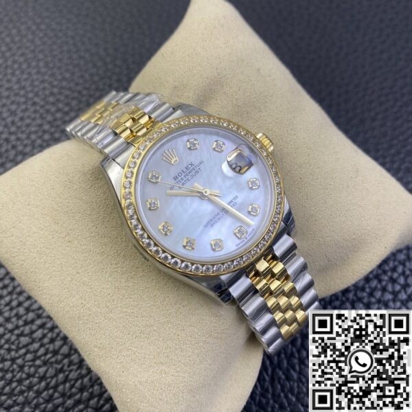 Rolex Datejust Best Replica EW Factory - Gold Watch Size 31mm