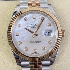 Best Fake Rolex EW Factory Datejust - Gold Watch Size 41mm