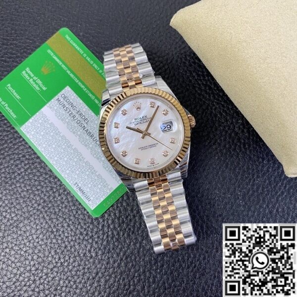 Best Fake Rolex EW Factory Datejust - Gold Watch Size 41mm