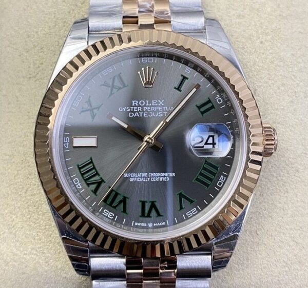 Best Replica Rolex Datejust - Rose Gold Watch Size 41mm