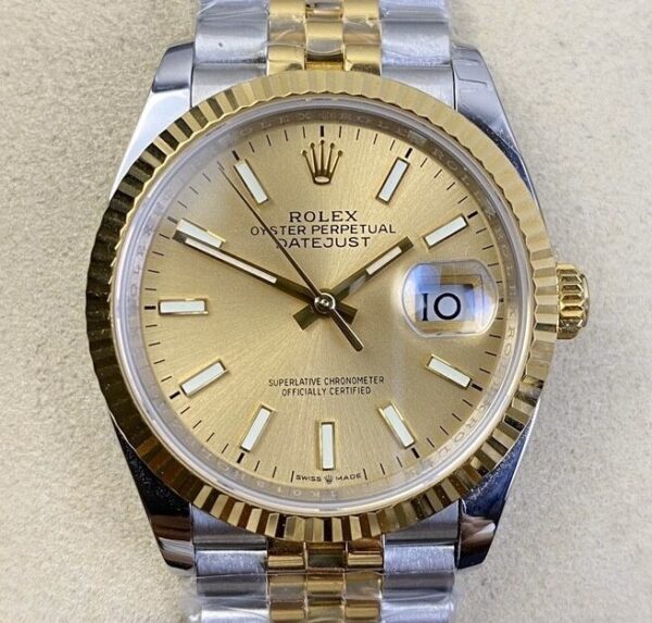 Best Replica Rolex Datejust - EW Factory Gold Watch Size 36mm