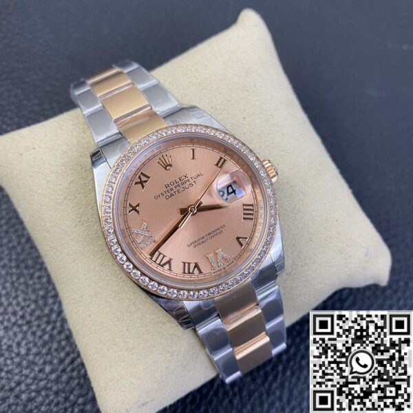 Fake Rolexs Datejust - Rose Gold Watch Size 36mm