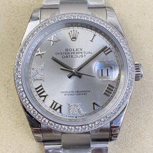 Fake Rolex Watches - Datejust Silver Dial Size 36mm