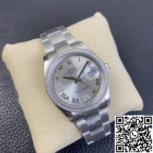 Fake Rolex Watches - Datejust Silver Dial Size 36mm