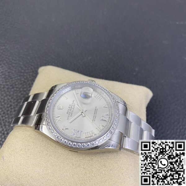 Fake Rolex Watches - Datejust Silver Dial Size 36mm