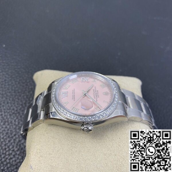 Replica Rolex Watches - Datejust Pinkr Dial Size 36mm