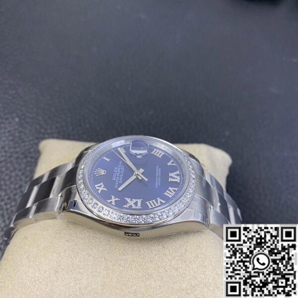 Replica Rolex Datejust - EW Factory Blue Dial Size 36mm