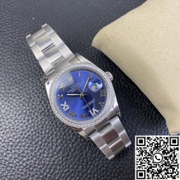 Replica Rolex Datejust - EW Factory Blue Dial Size 36mm