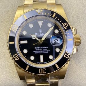 VS Rolex Factory Submariner 116618LN-97208 Gold Watch