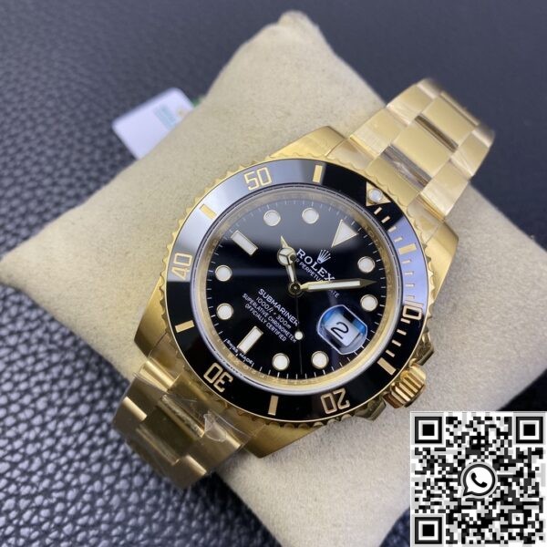 VS Rolex Factory Submariner 116618LN-97208 Gold Watch