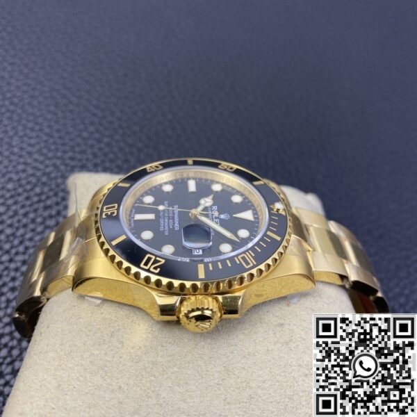 VS Rolex Factory Submariner 116618LN-97208 Gold Watch