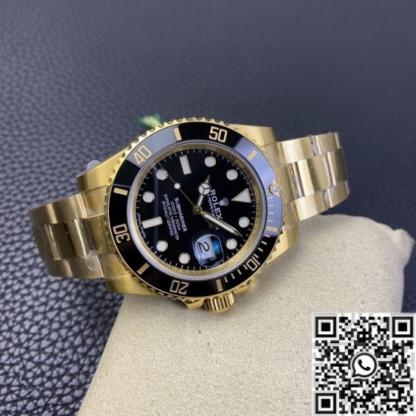 VS Rolex Factory Submariner 116618LN-97208 Gold Watch