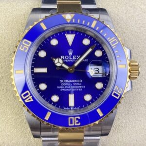 Replica Rolex Gold Watch VS Submariner M126613LB-0002