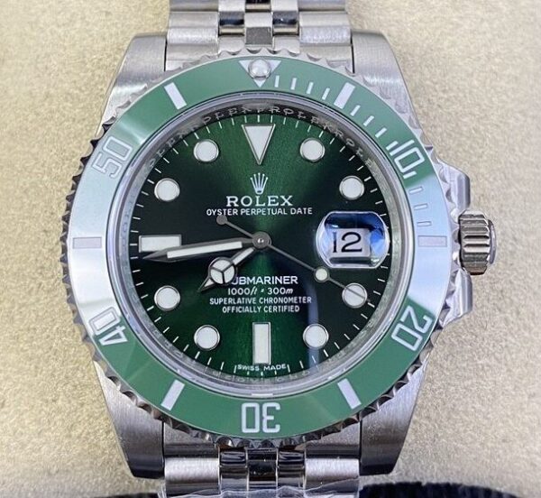 Rolex Submariner Replicas - EW Factory Green Dial Size 40mm