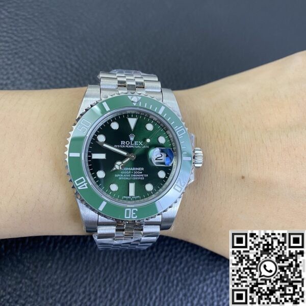 Rolex Submariner Replicas - EW Factory Green Dial Size 40mm