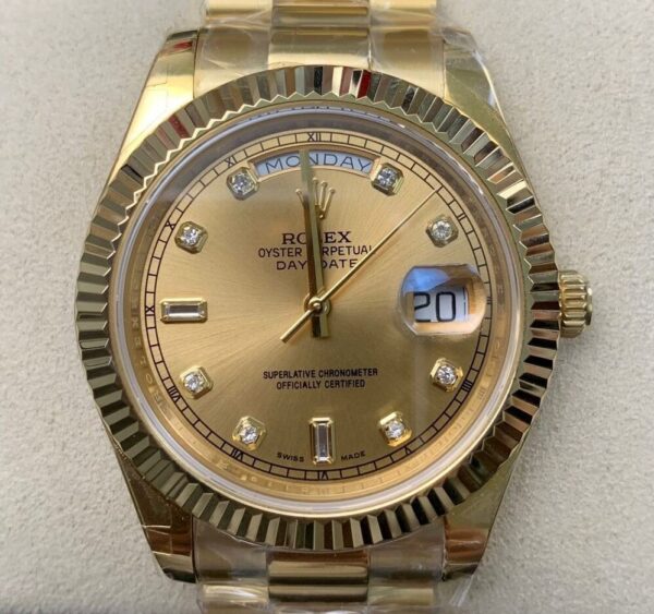 Rolex Day Date Copy - EW Factory 118238 Gold Watch Size 40mm