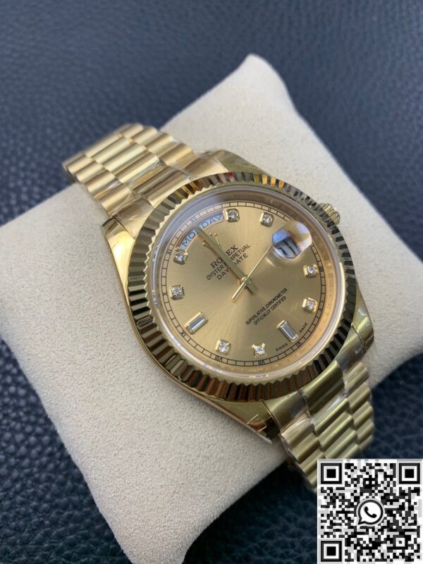 Rolex Day Date Copy - EW Factory 118238 Gold Watch Size 40mm