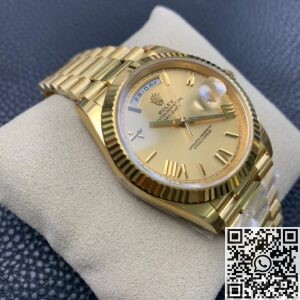 Rolex Day Date Replica - EW Factory Champagne Dial Size 40mm