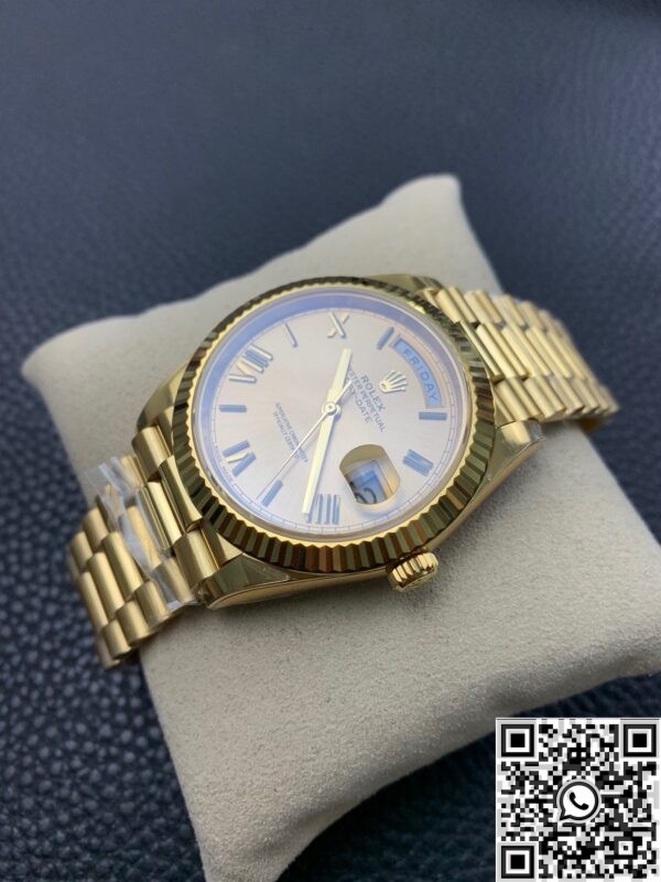 Rolex Day Date Replica - EW Factory Champagne Dial Size 40mm