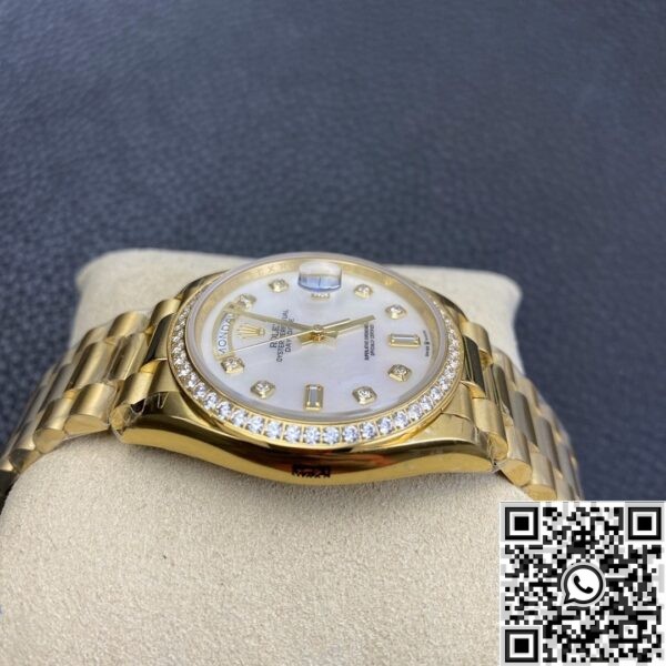 Rolex Fake Day Date - Ladies Gold Watch Size 36mm