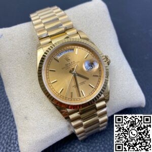 Rolex Day Date Replica - Champagne Gold Watch Size 36mm