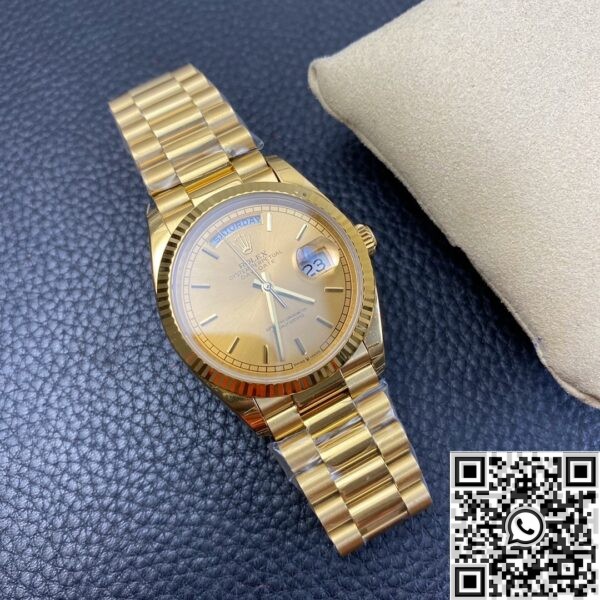 Rolex Day Date Replica - Champagne Gold Watch Size 36mm