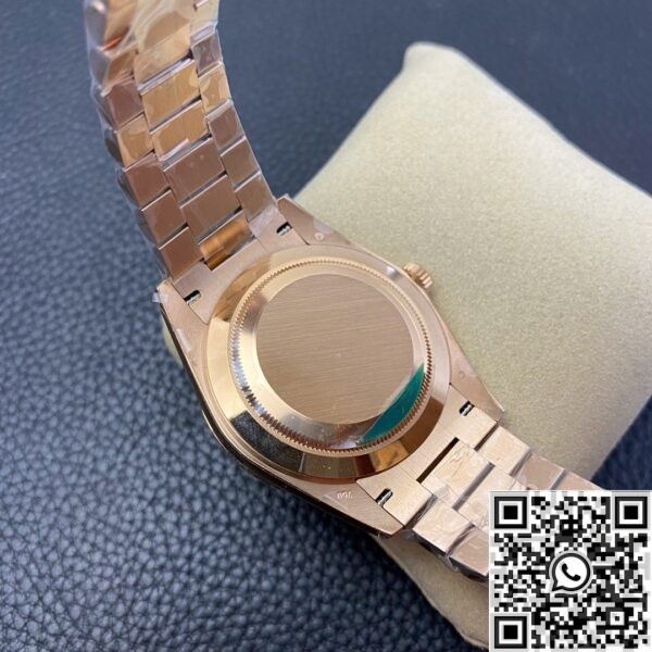 Custom Rolex Day Date - Rose Gold Diamond Watch Size 36mm