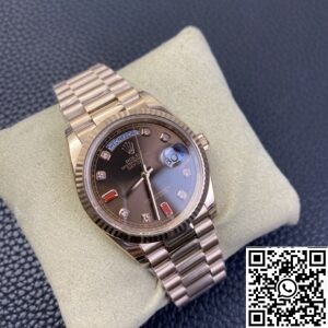 EW Factory Fake Rolex - Day Date 118235 Rose Gold Watches