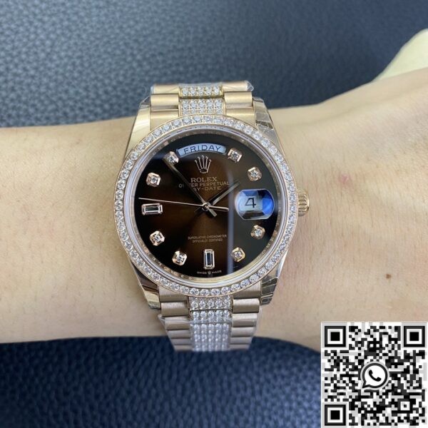 Replica Rolex Day Date - Rose Gold Watches Size 36mm