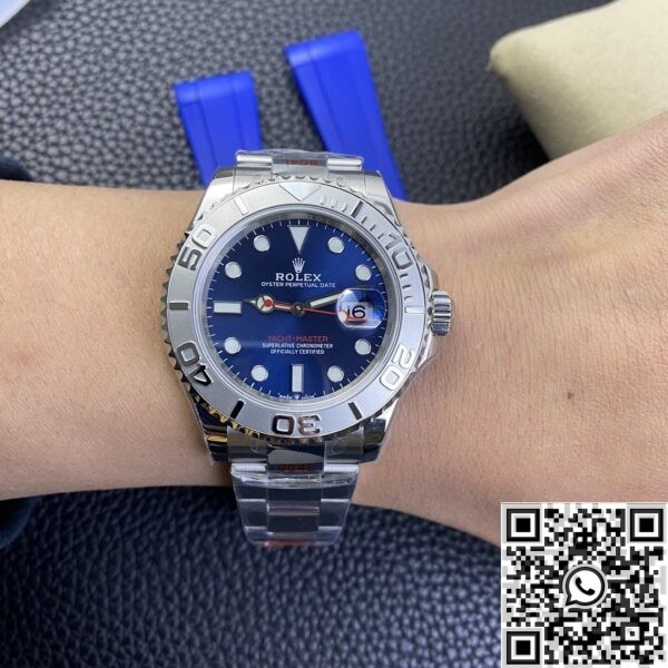 EW Factory Replica Rolex - Yacht Master Blue Dial Size 40mm