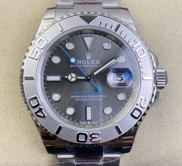 EW Factory Replica Rolex - Yacht Master Rhodium White Dial