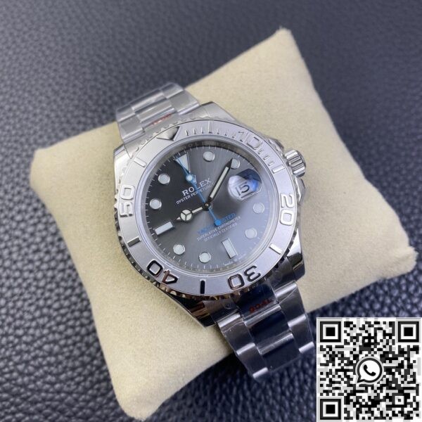 EW Factory Replica Rolex - Yacht Master Rhodium White Dial