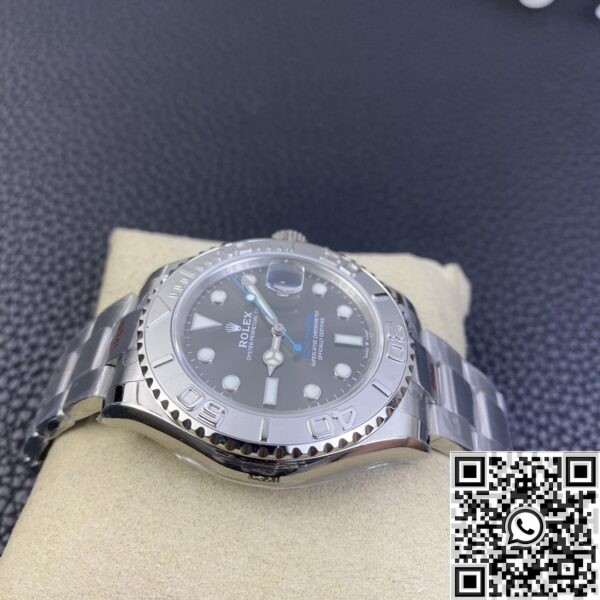 EW Factory Replica Rolex - Yacht Master Rhodium White Dial