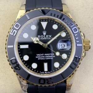 Replica Rolex - EW Factory Yacht Master Gold Watch Size 42mm