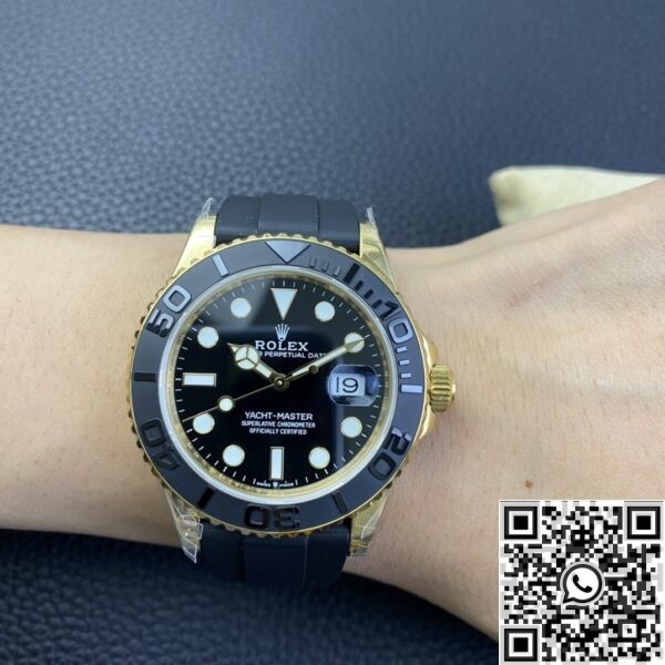 Replica Rolex - EW Factory Yacht Master Gold Watch Size 42mm