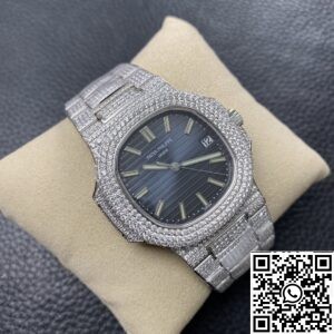 imitates Patek Philippe Watch - Nautilus 5711 Blue Diamond Dial