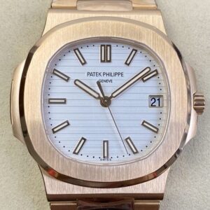 1:1 Replica Patek Philippe - Nautilus 5711R White Dial Rose Gold