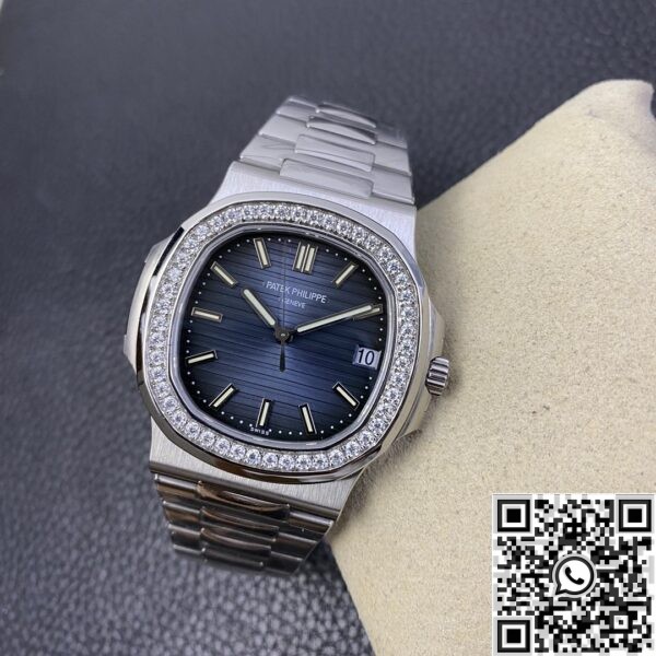 Fake Patek Philippe Nautilus - 5711 Diamond Bezel Watches