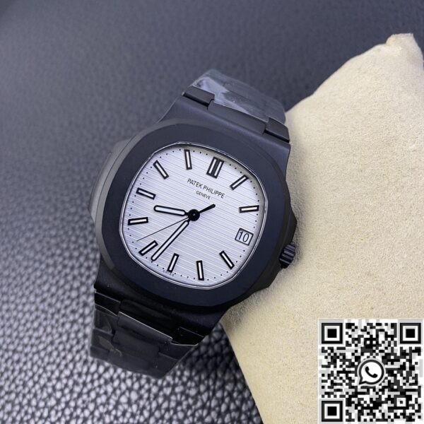 Custom Patek Philippe Fake - Nautilus White Dial DCL Edition