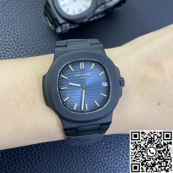 Custom Patek Philippe Fake - Nautilus Blue Dial DCL Edition