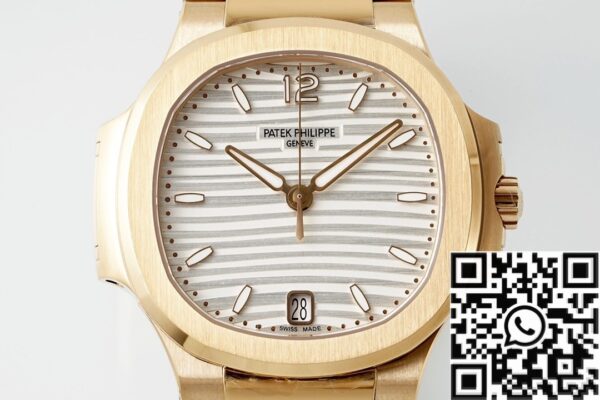 Patek Philippe Nautilus Fake - 7118/1R-001 Ying White Dial