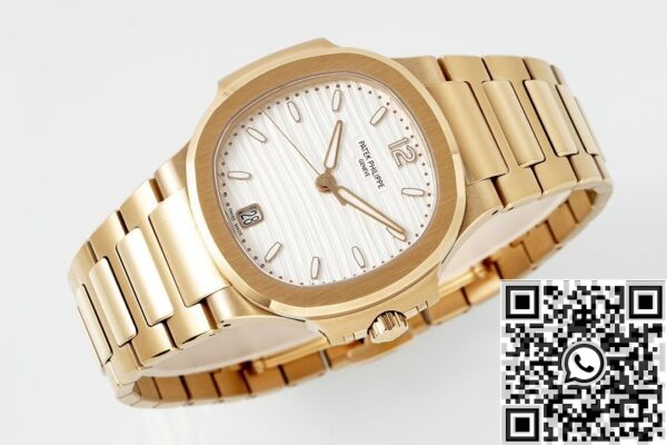 Patek Philippe Nautilus Fake - 7118/1R-001 Ying White Dial