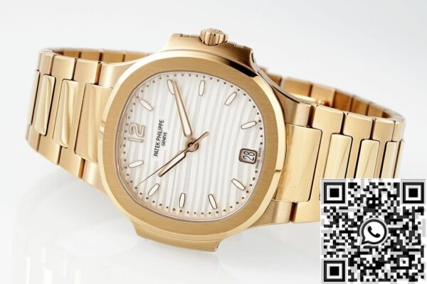 Patek Philippe Nautilus Fake - 7118/1R-001 Ying White Dial