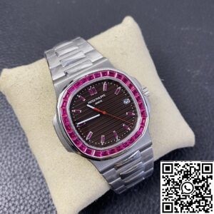 Custom Patek Philippe Replica - Nautilus 5711 Red Diamond