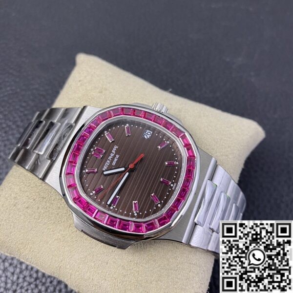 Custom Patek Philippe Replica - Nautilus 5711 Red Diamond