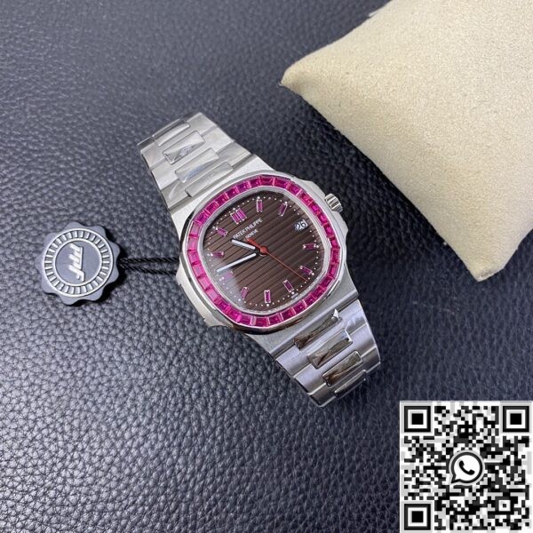 Custom Patek Philippe Replica - Nautilus 5711 Red Diamond