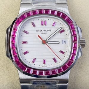 Fake Patek Philippe Watch Nautilus - PPF Custom 5711 Red